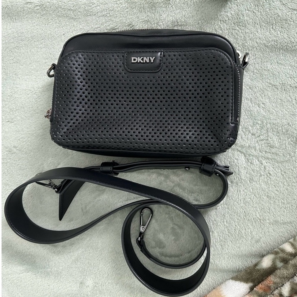 DKNY Perforated Black purse